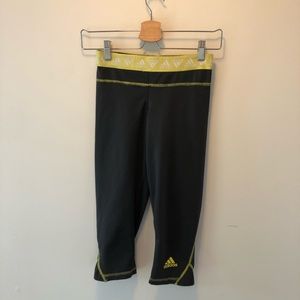 Adidas grey leggings , small